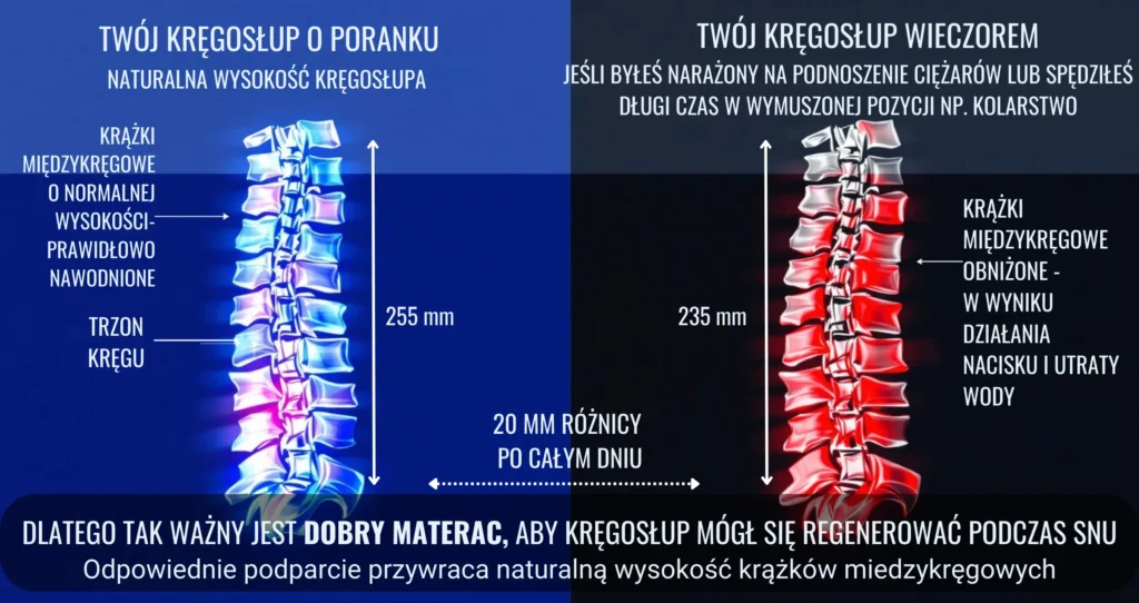 materac-giu-mialro-kregosłup-obciązenie