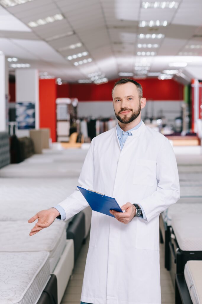 pomoc doradcy w wyborze materaca wysokoelastycznego giu