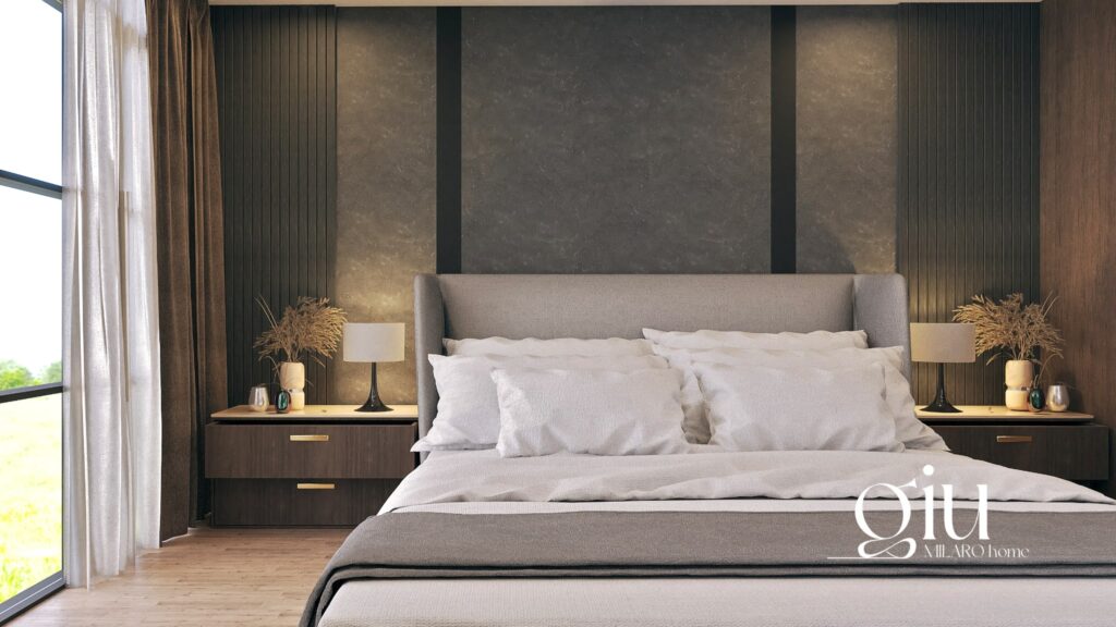 Materac do łóżka kontynentalnego giu MILARO home o optymalnej wysokości