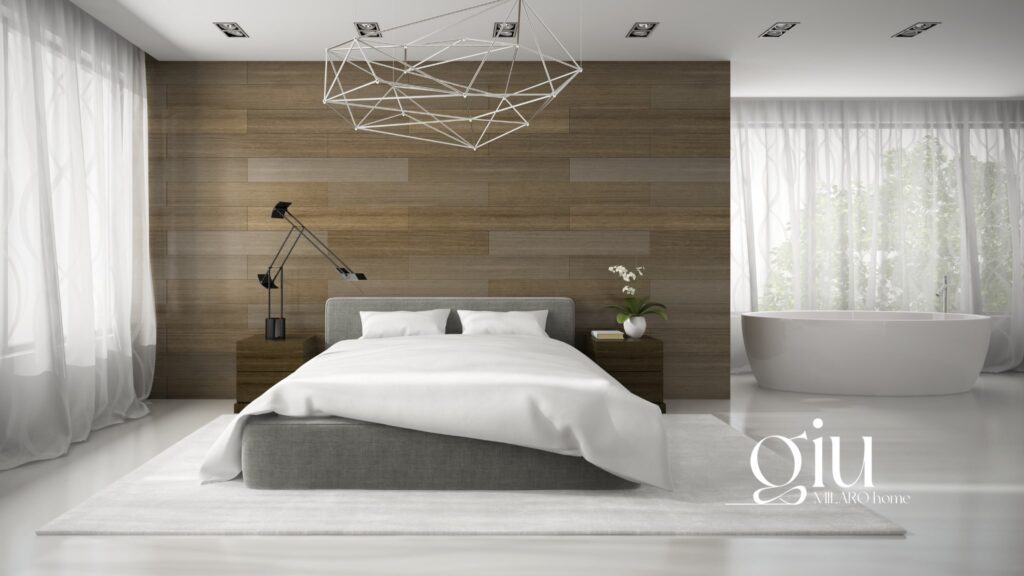 materac na wymiar w przestrzennej sypialni min