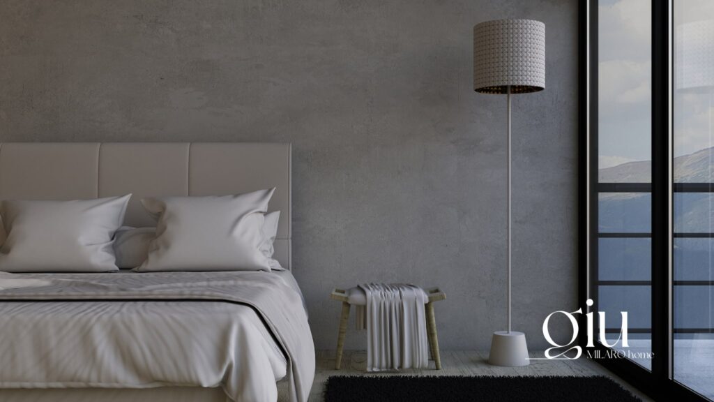 materac giu w nowoczesnej sypialni