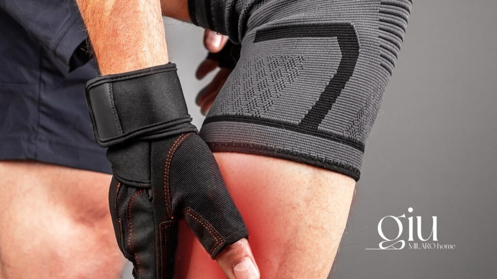 materac na ból łydek po treningu